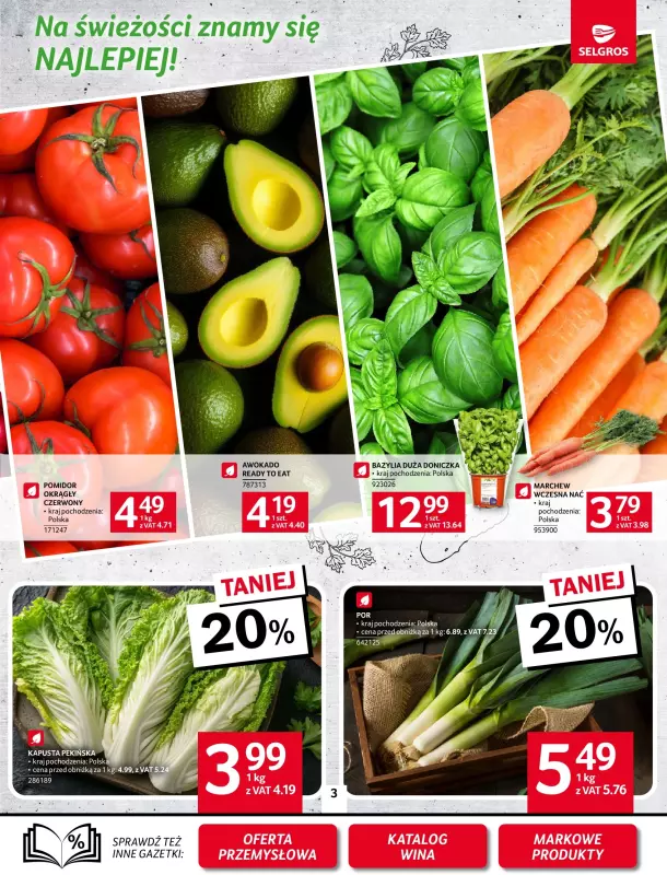 Selgros - gazetka promocyjna Oferta spożywcza   - strona 3