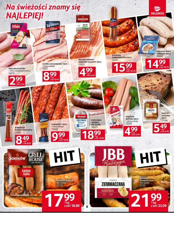 Selgros - gazetka promocyjna Oferta spożywcza od czwartku 03.07 do środy 16.07 - strona 8