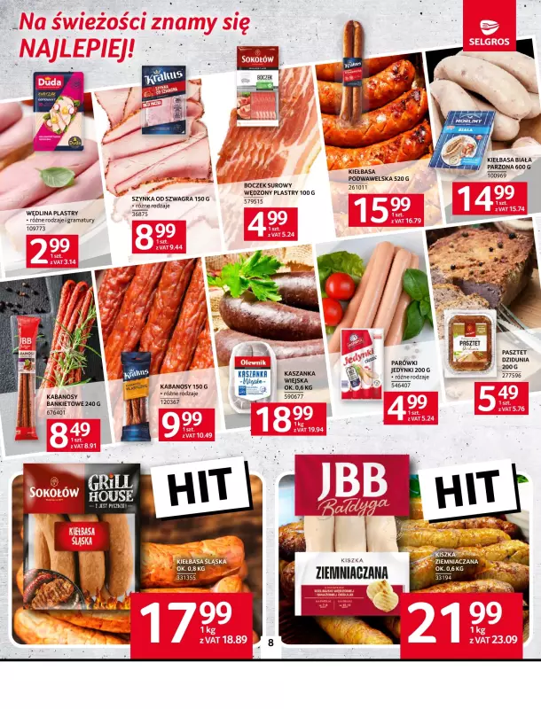 Selgros - gazetka promocyjna Oferta spożywcza od czwartku 03.07 do środy 16.07 - strona 8