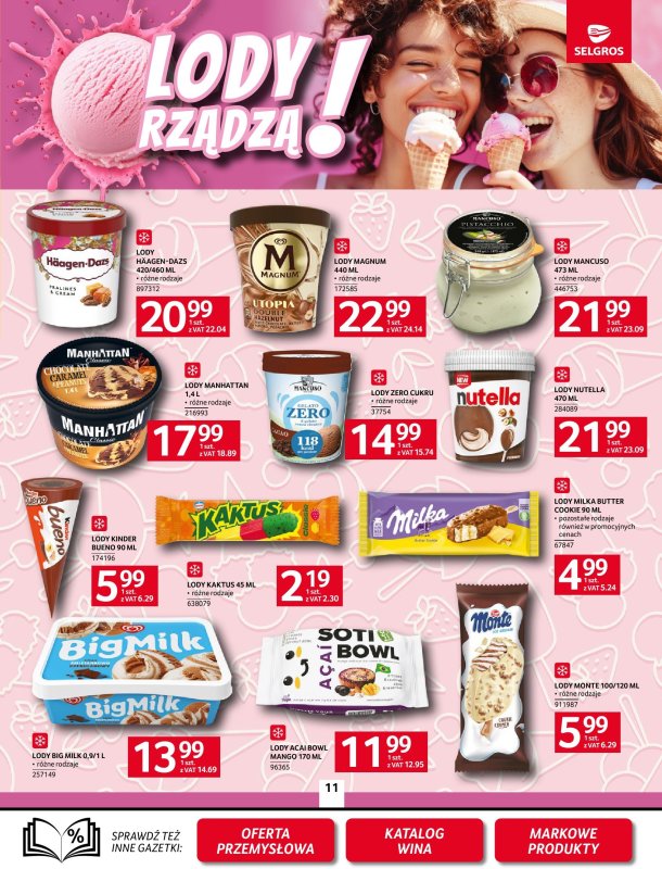 Selgros - gazetka promocyjna Oferta spożywcza od czwartku 03.07 do środy 16.07 - strona 11