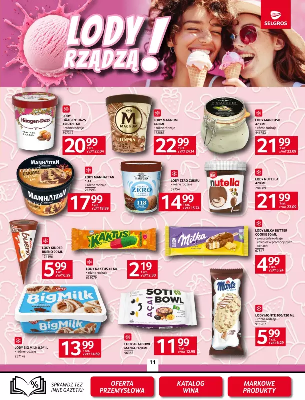 Selgros - gazetka promocyjna Oferta spożywcza od czwartku 03.07 do środy 16.07 - strona 11