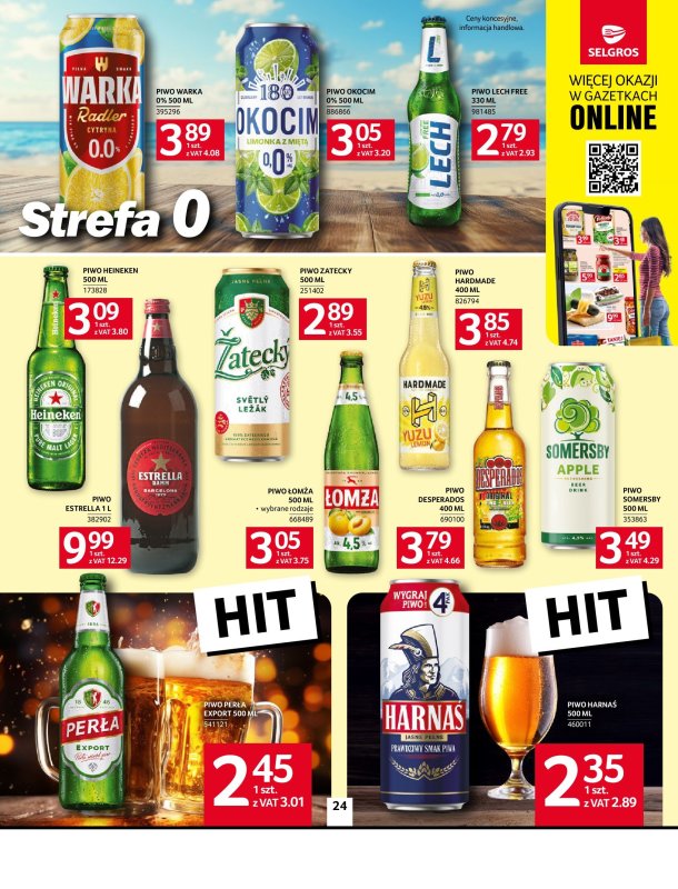 Selgros - gazetka promocyjna Oferta spożywcza od czwartku 03.07 do środy 16.07 - strona 24