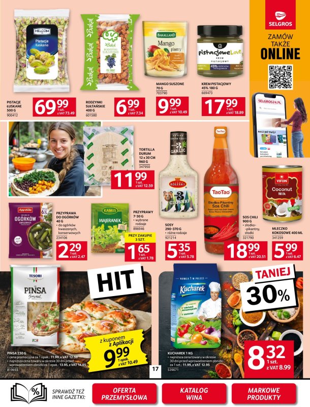 Selgros - gazetka promocyjna Oferta spożywcza od czwartku 03.07 do środy 16.07 - strona 17