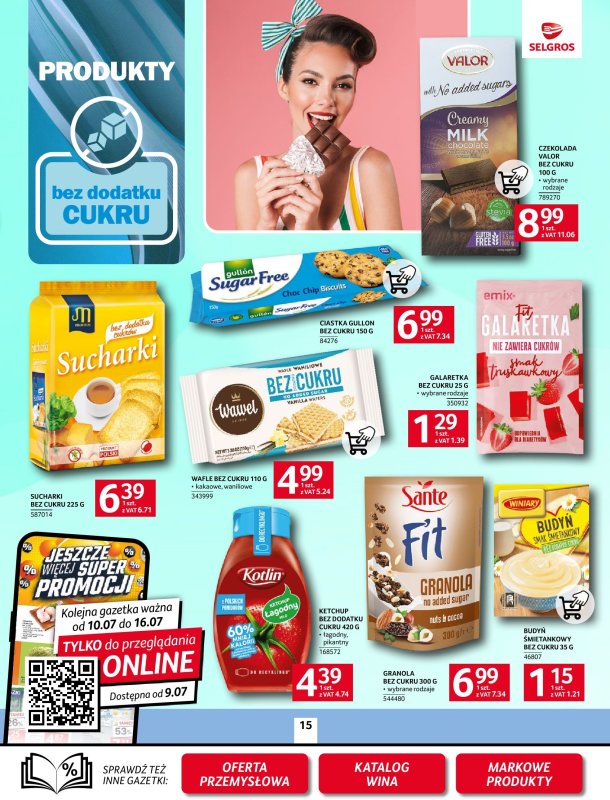 Selgros - gazetka promocyjna Oferta spożywcza od czwartku 03.07 do środy 16.07 - strona 15