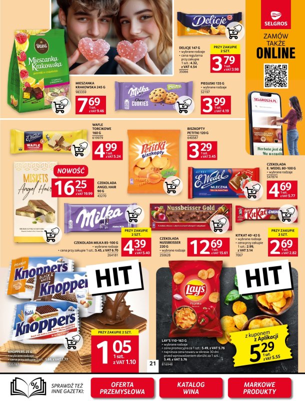 Selgros - gazetka promocyjna Oferta spożywcza od czwartku 03.07 do środy 16.07 - strona 21