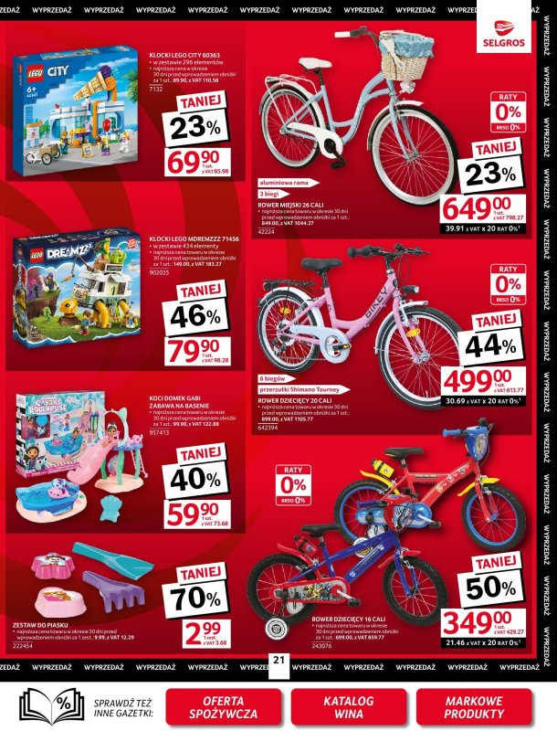 Selgros - gazetka promocyjna Oferta przemysłowa od czwartku 03.07 do soboty 16.08 - strona 23