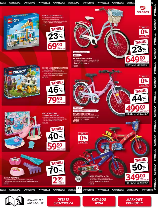 Selgros - gazetka promocyjna Oferta przemysłowa od czwartku 03.07 do soboty 16.08 - strona 23