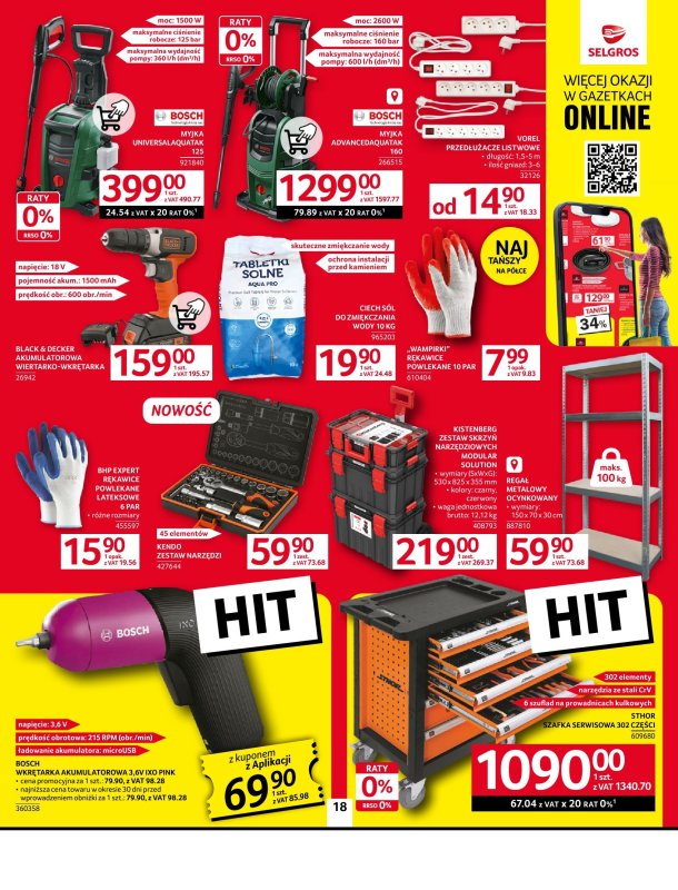 Selgros - gazetka promocyjna Oferta przemysłowa od czwartku 03.07 do soboty 16.08 - strona 20