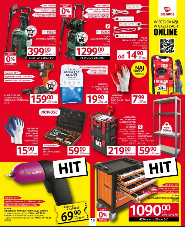 Selgros - gazetka promocyjna Oferta przemysłowa od czwartku 03.07 do soboty 16.08 - strona 20