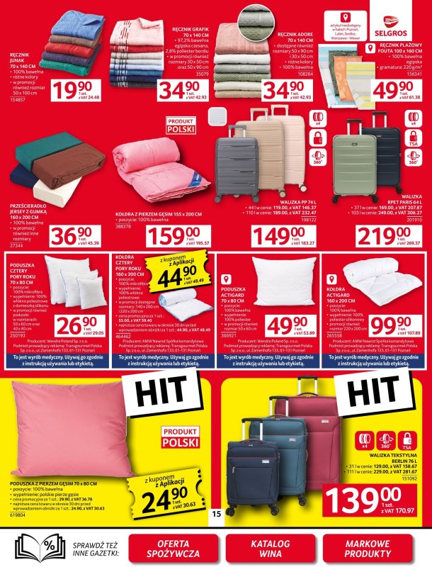 Selgros - gazetka promocyjna Oferta przemysłowa od czwartku 03.07 do soboty 16.08 - strona 17