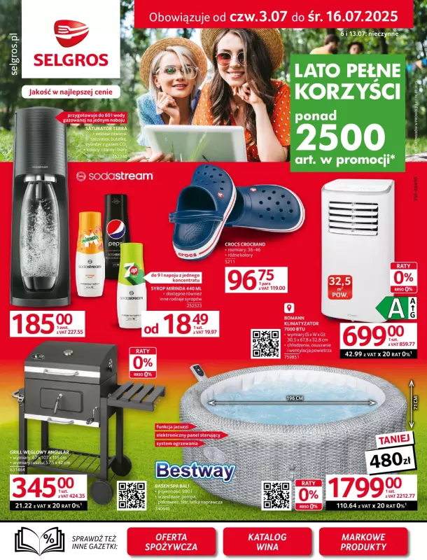 Selgros - gazetka promocyjna Oferta przemysłowa od czwartku 03.07 do soboty 16.08