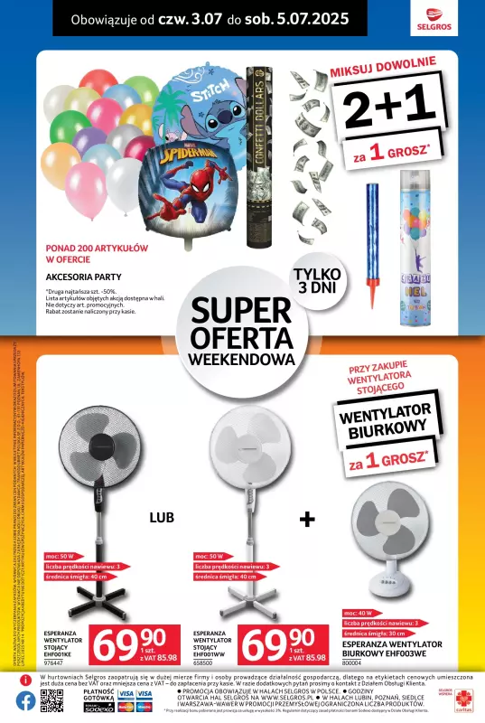 Selgros - gazetka promocyjna Super oferta na 3 dni   - strona 2