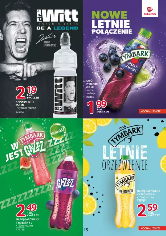 Selgros - gazetka promocyjna Katalog Markowe Produkty od czwartku 03.07 do środy 16.07 - strona 15
