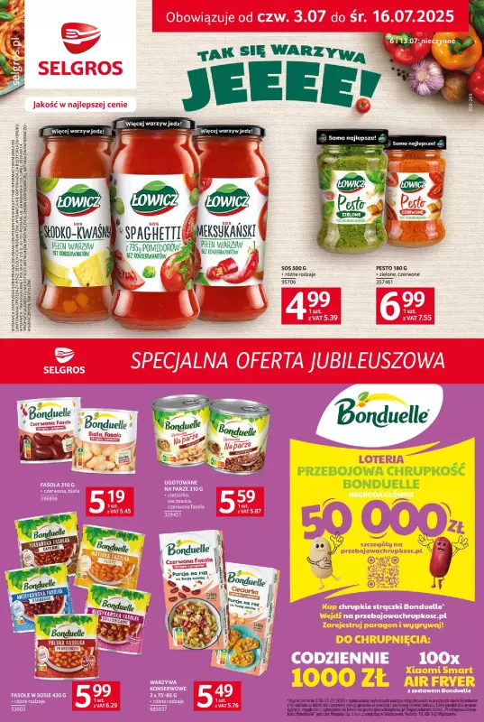 Selgros - gazetka promocyjna Specjalna oferta jubileuszowa  