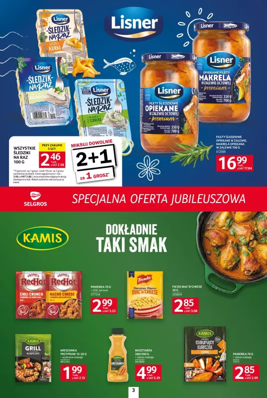 Selgros - gazetka promocyjna Specjalna oferta jubileuszowa   - strona 3