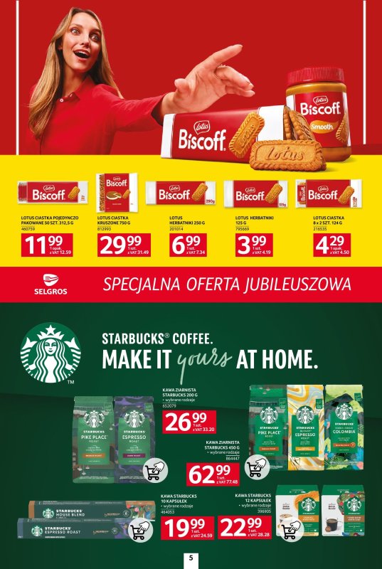 Selgros - gazetka promocyjna Specjalna oferta jubileuszowa od czwartku 03.07 do środy 16.07 - strona 5