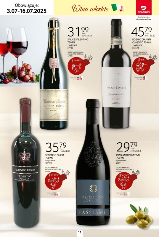 Selgros - gazetka promocyjna Katalog Wina od czwartku 03.07 do środy 16.07 - strona 11