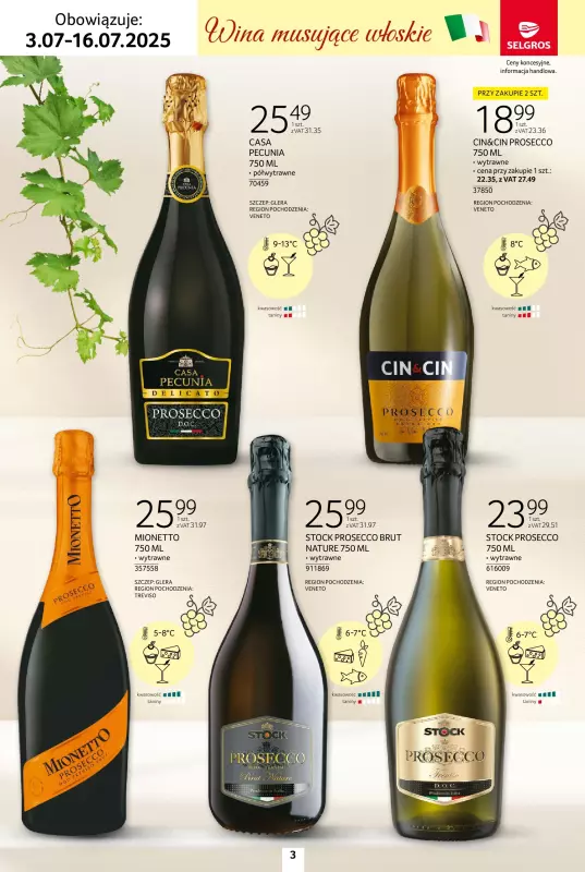 Selgros - gazetka promocyjna Katalog Wina   - strona 3