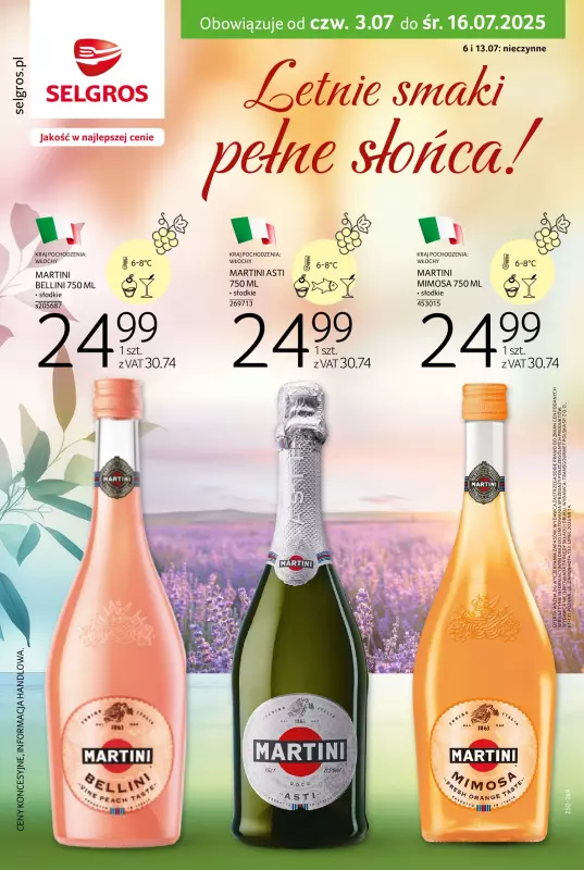 Selgros - gazetka promocyjna Katalog Wina od czwartku 03.07 do środy 16.07