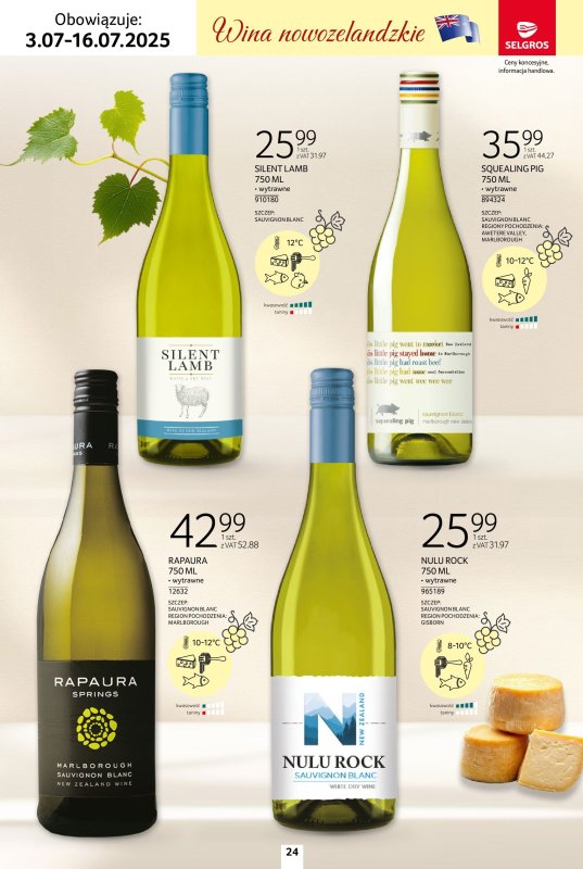 Selgros - gazetka promocyjna Katalog Wina od czwartku 03.07 do środy 16.07 - strona 24