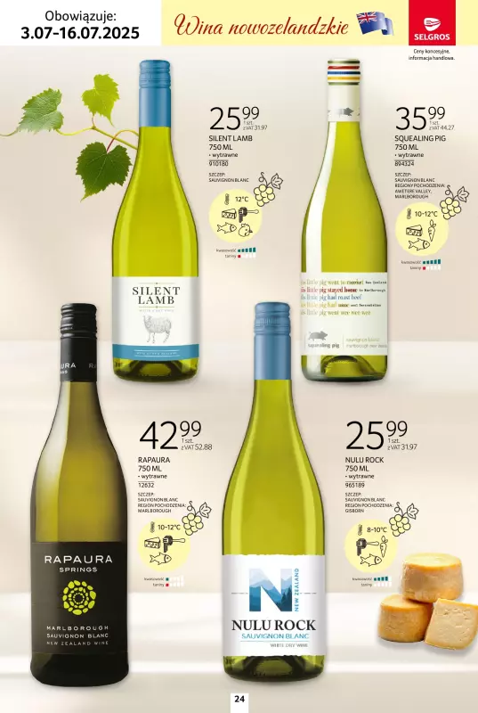 Selgros - gazetka promocyjna Katalog Wina od czwartku 03.07 do środy 16.07 - strona 24