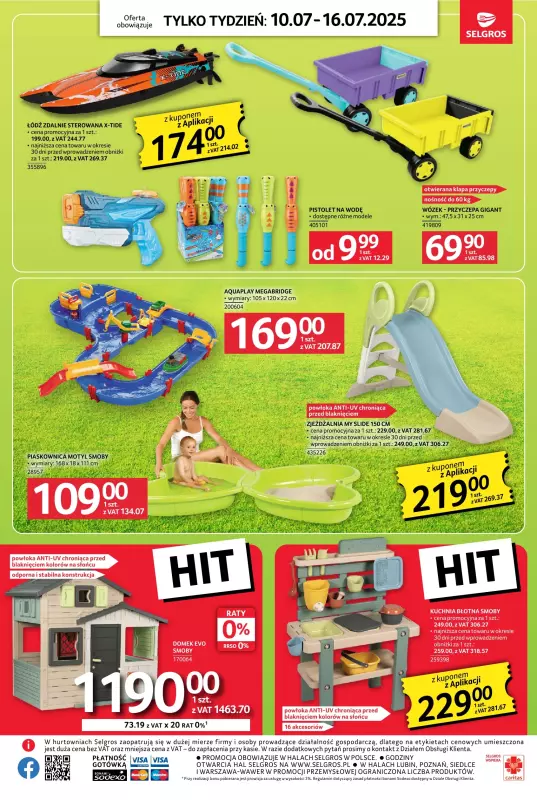 Selgros - gazetka promocyjna Jeszcze więcej super promocji! od czwartku 10.07 do środy 16.07 - strona 10