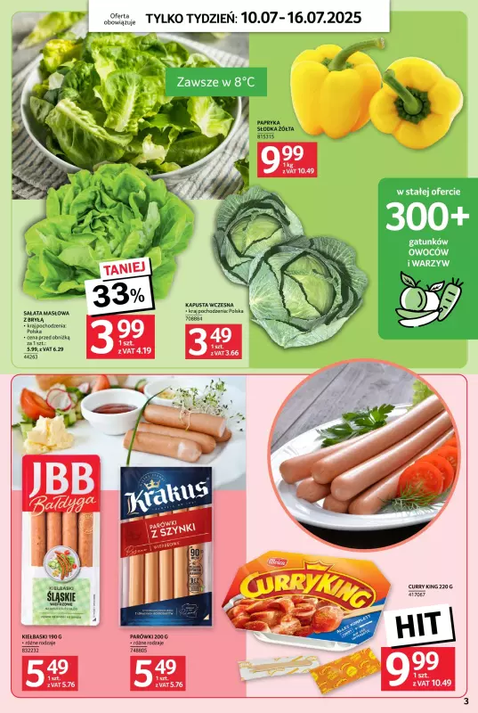 Selgros - gazetka promocyjna Jeszcze więcej super promocji! od czwartku 10.07 do środy 16.07 - strona 3