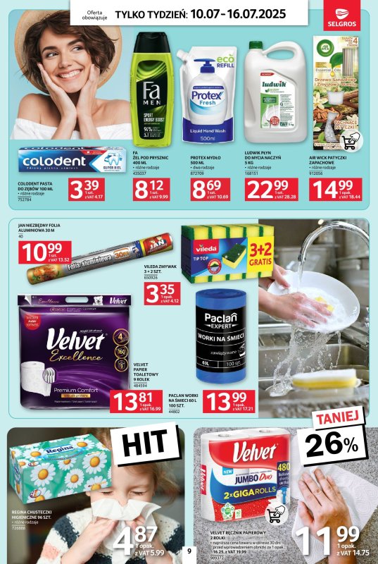 Selgros - gazetka promocyjna Jeszcze więcej super promocji! od czwartku 10.07 do środy 16.07 - strona 9