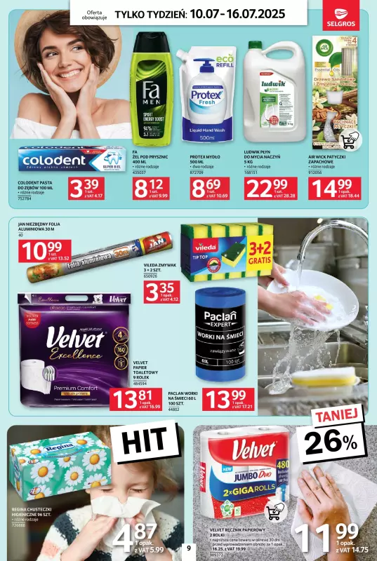 Selgros - gazetka promocyjna Jeszcze więcej super promocji! od czwartku 10.07 do środy 16.07 - strona 9