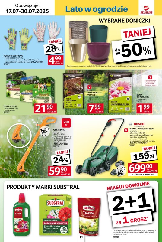 Selgros - gazetka promocyjna Katalog Hot Summer od czwartku 17.07 do środy 30.07 - strona 11