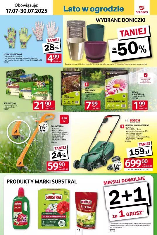Selgros - gazetka promocyjna Katalog Hot Summer od czwartku 17.07 do środy 30.07 - strona 11