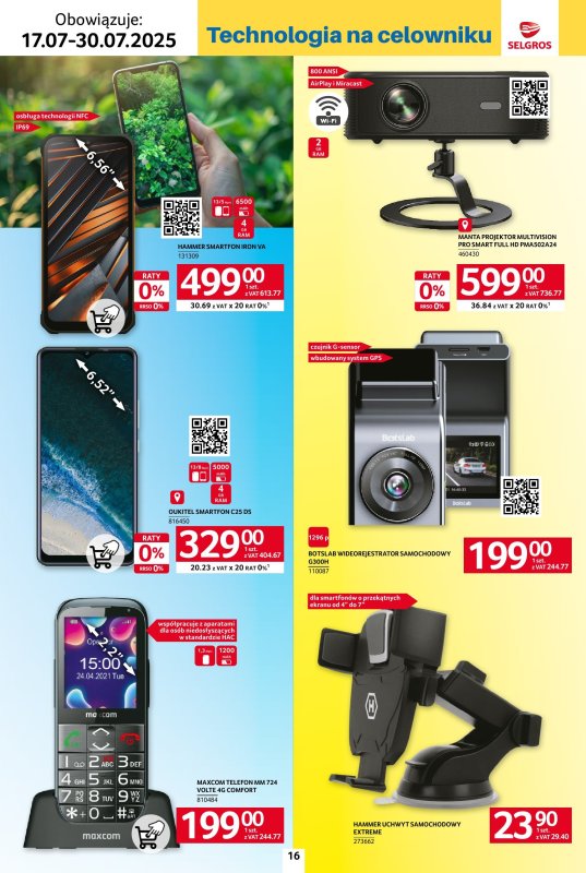 Selgros - gazetka promocyjna Katalog Hot Summer od czwartku 17.07 do środy 30.07 - strona 16