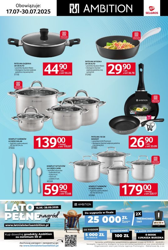 Selgros - gazetka promocyjna Katalog Hot Summer od czwartku 17.07 do środy 30.07 - strona 23