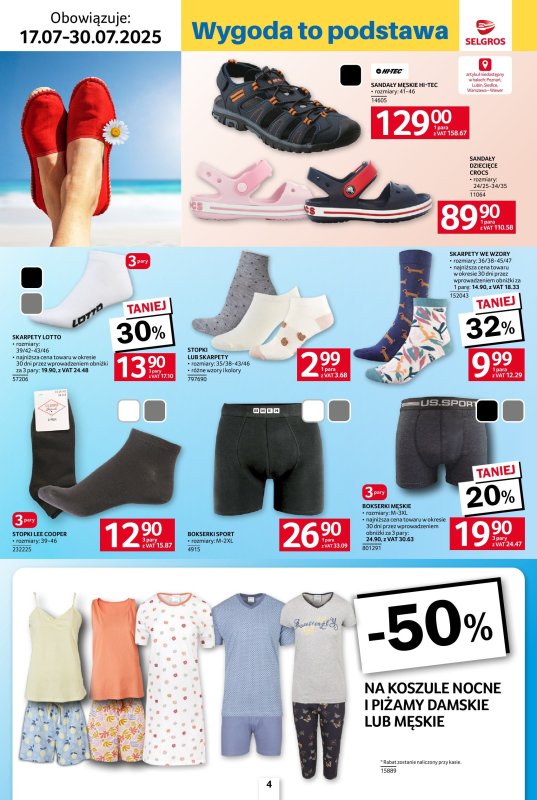 Selgros - gazetka promocyjna Katalog Hot Summer od czwartku 17.07 do środy 30.07 - strona 4