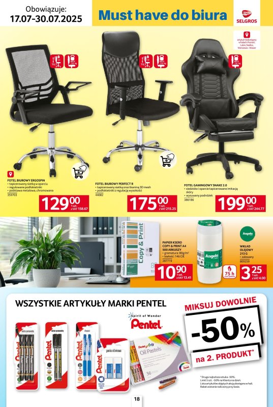 Selgros - gazetka promocyjna Katalog Hot Summer od czwartku 17.07 do środy 30.07 - strona 18