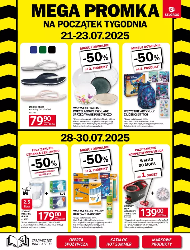 Selgros - gazetka promocyjna Oferta przemysłowa od czwartku 17.07 do środy 30.07 - strona 21