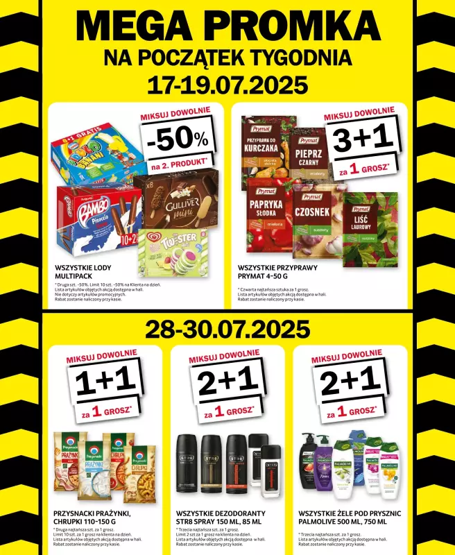 Selgros - gazetka promocyjna MEGA PROMKA od czwartku 17.07 do środy 30.07
