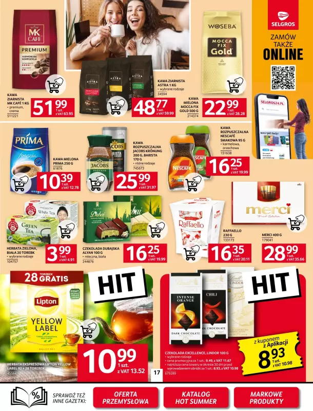Selgros - gazetka promocyjna Oferta spożywcza od czwartku 17.07 do środy 30.07 - strona 17