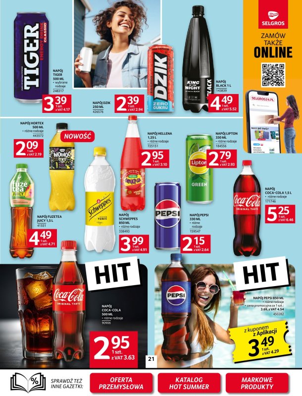 Selgros - gazetka promocyjna Oferta spożywcza od czwartku 17.07 do środy 30.07 - strona 21