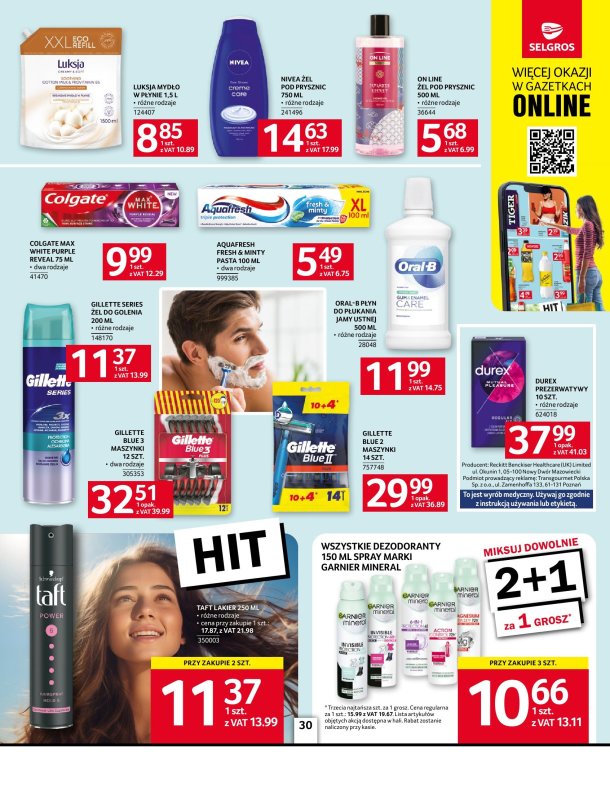 Selgros - gazetka promocyjna Oferta spożywcza od czwartku 17.07 do środy 30.07 - strona 30