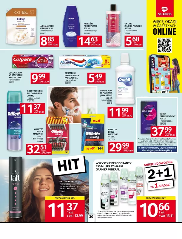 Selgros - gazetka promocyjna Oferta spożywcza od czwartku 17.07 do środy 30.07 - strona 30