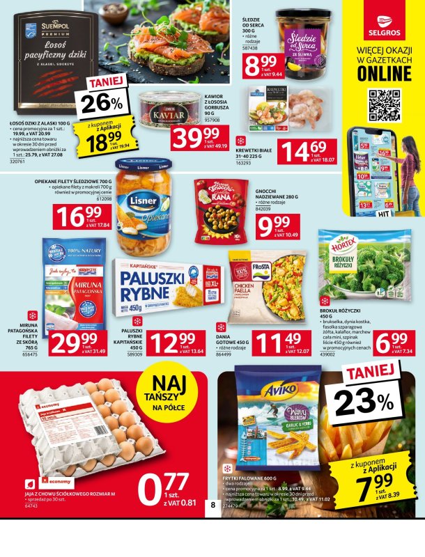 Selgros - gazetka promocyjna Oferta spożywcza od czwartku 17.07 do środy 30.07 - strona 8