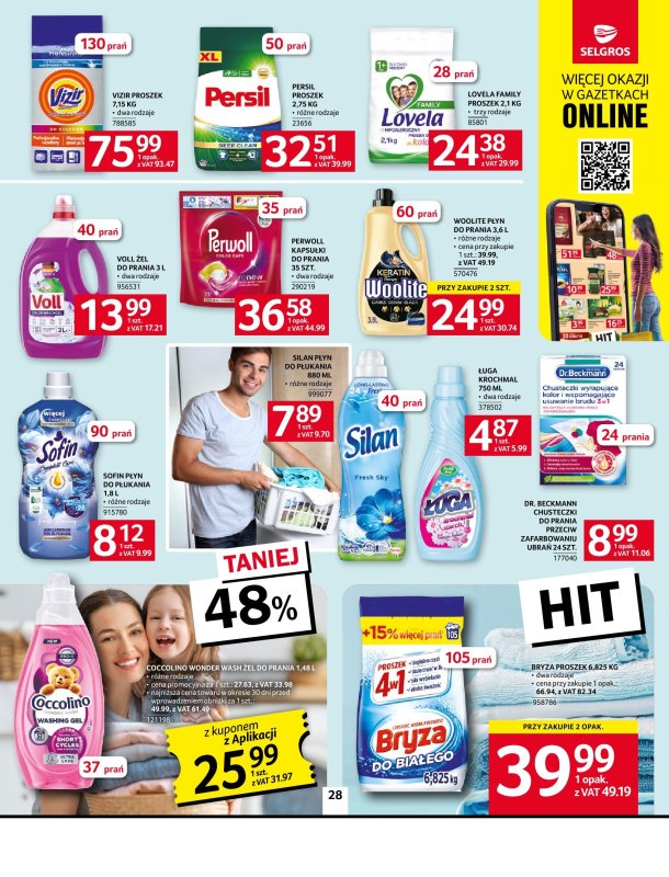 Selgros - gazetka promocyjna Oferta spożywcza od czwartku 17.07 do środy 30.07 - strona 28