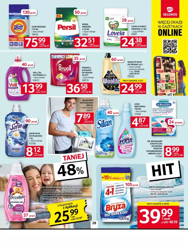 Selgros - gazetka promocyjna Oferta spożywcza od czwartku 17.07 do środy 30.07 - strona 28