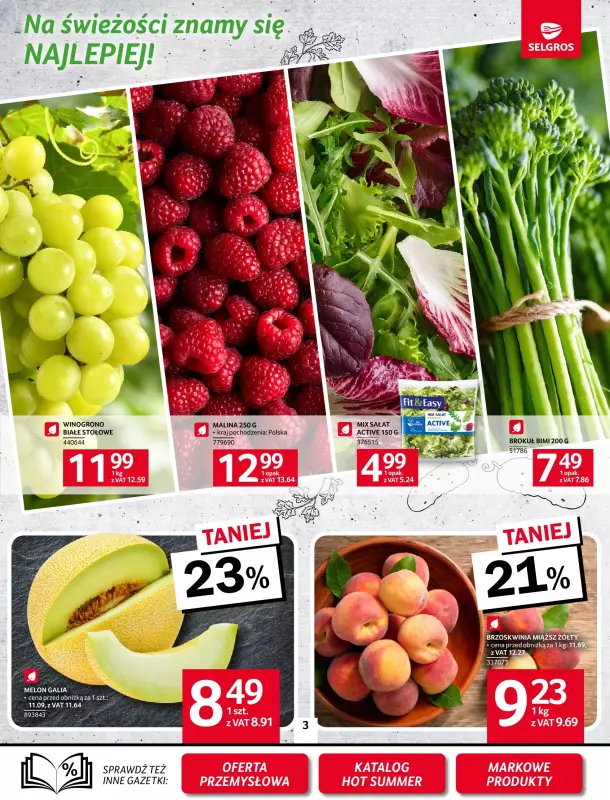 Selgros - gazetka promocyjna Oferta spożywcza   - strona 3