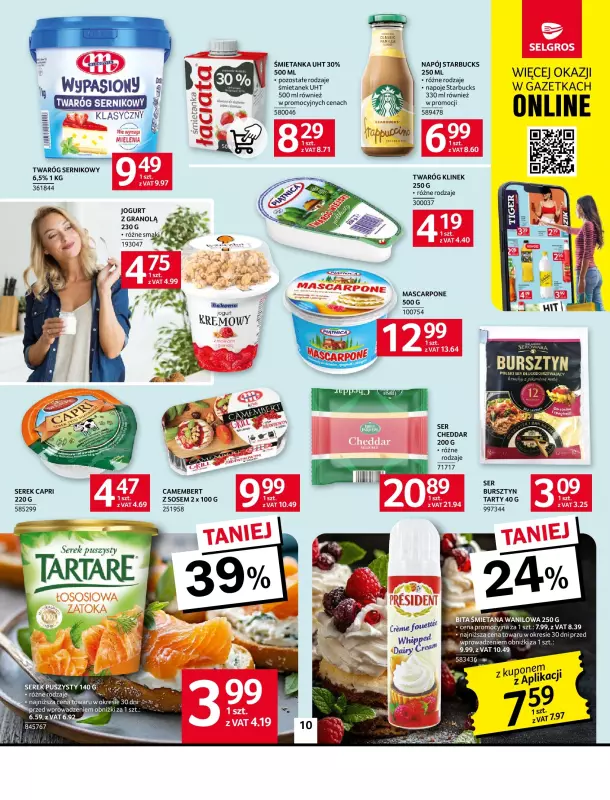 Selgros - gazetka promocyjna Oferta spożywcza od czwartku 17.07 do środy 30.07 - strona 10