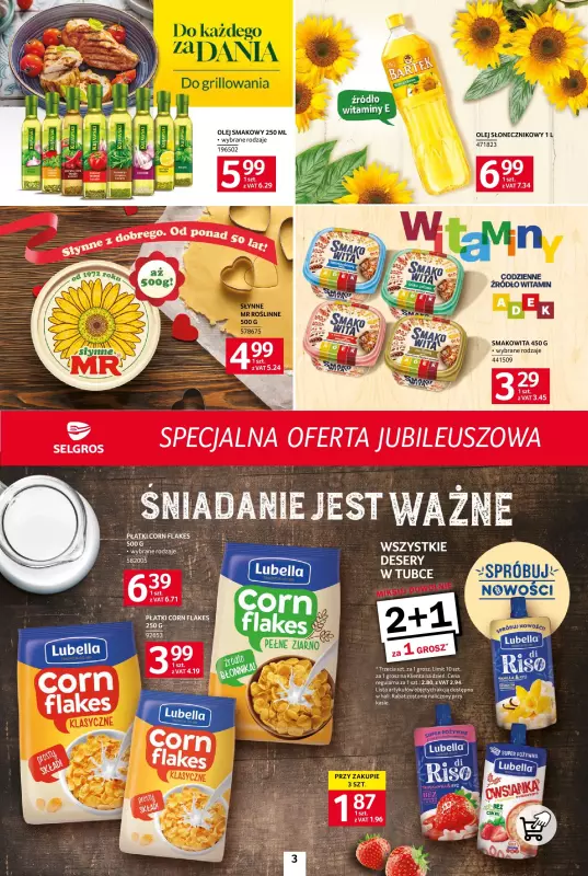 Selgros - gazetka promocyjna Specjalna oferta jubileuszowa   - strona 3