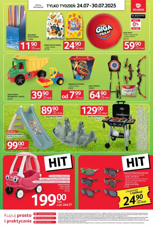 Selgros - gazetka promocyjna Jeszcze więcej super promocji! od czwartku 24.07 do środy 30.07 - strona 11