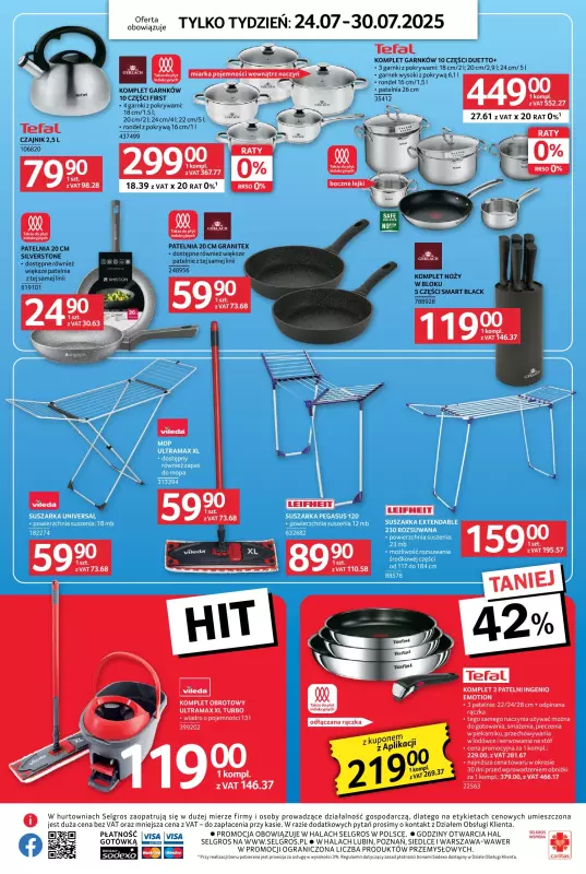Selgros - gazetka promocyjna Jeszcze więcej super promocji! od czwartku 24.07 do środy 30.07 - strona 10