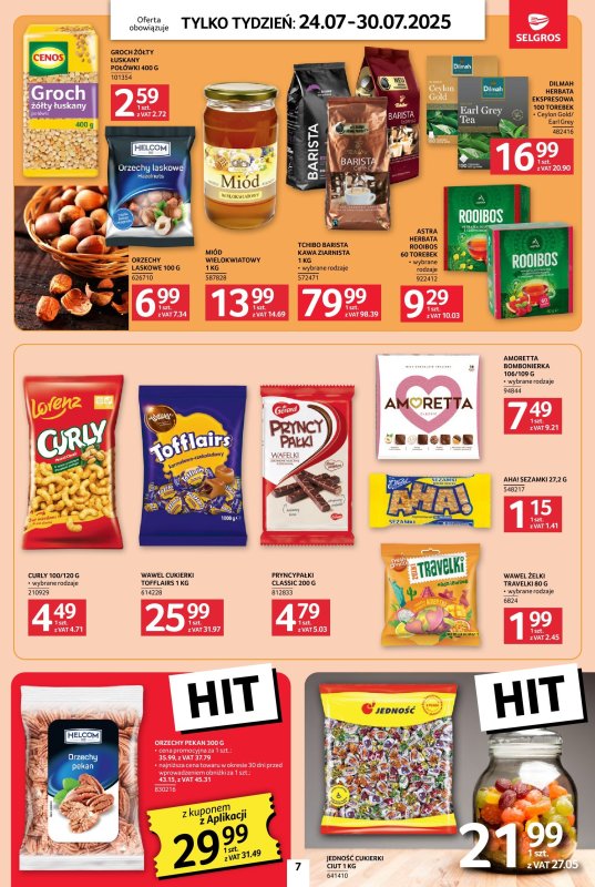 Selgros - gazetka promocyjna Jeszcze więcej super promocji! od czwartku 24.07 do środy 30.07 - strona 7